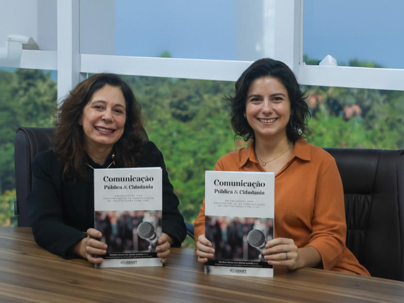 Professora de Jornalismo e técnica da UFT lançam livro sobre Comunicação Pública