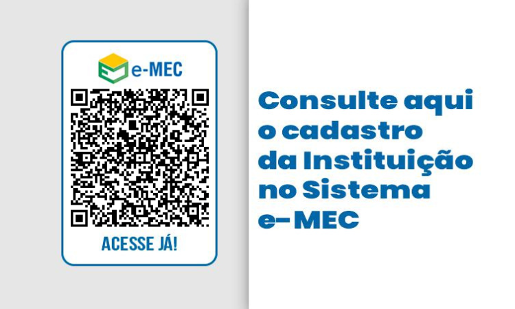 QR Code de consulta ao e-MEC